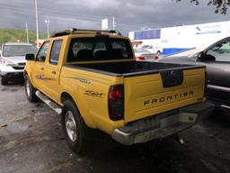 01 NISSAN FRONTIER 2WD V6 CREW CAB 3.3L SE