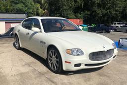 08 MASERATI QUATTROPORTE 4D SEDAN EXECUTIVE GT