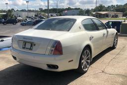 08 MASERATI QUATTROPORTE 4D SEDAN EXECUTIVE GT