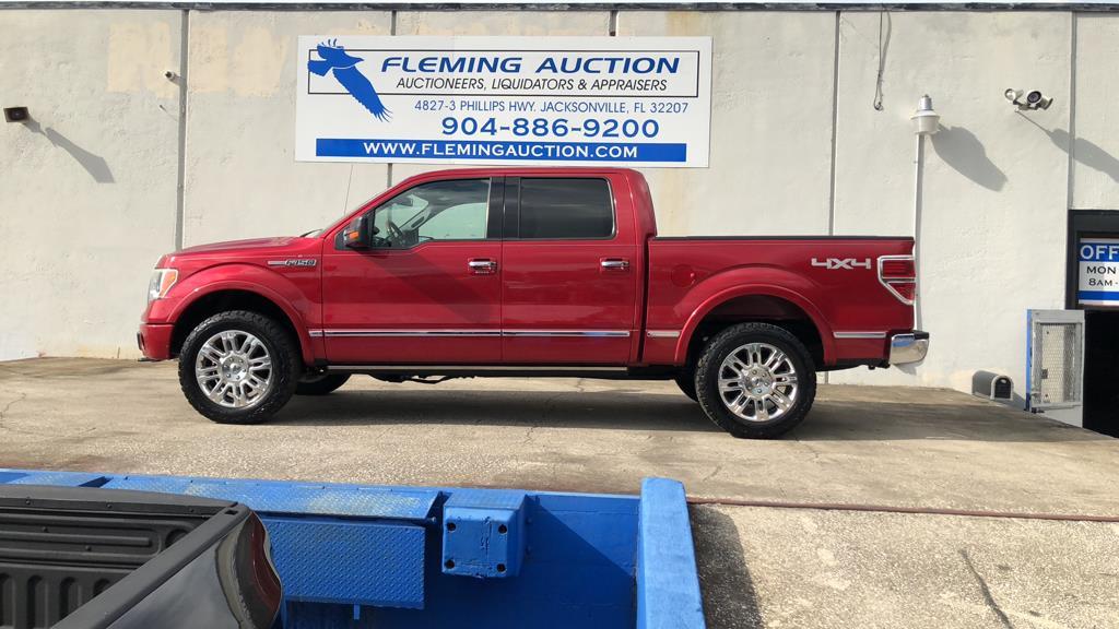 2010 FORD F150 CREW CAB 4WD V8 FFV PLATINUM