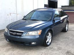 2007 HYUNDAI SONATA V6 4D SEDAN LIMITED