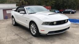 2010 FORD MUSTANG V8 2D CONVERTIBLE GT PREMIUM