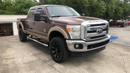 2012 FORD F350 SRW 4WD V8 TDSL CREW CAB 6.7 LARIAT