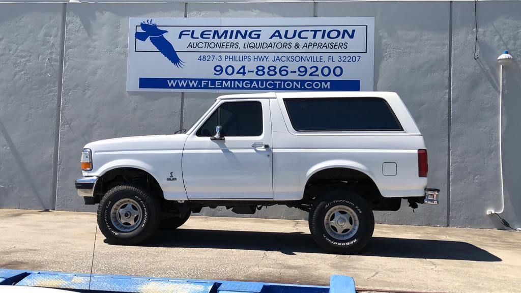 1993 FORD BRONCO 4WD V8 2D SUV 5.0L SUPERCHARGED