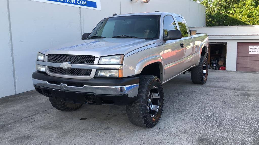 2004 CHEVROLET 1500 SILVERADO 4WD V8 EXT CAB 5.3L