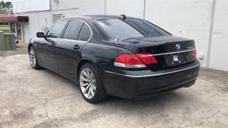 2006 BMW 7 SERIES 750I 4D SEDAN