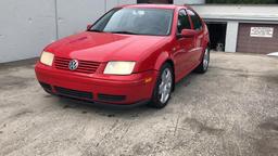 2002 VOLKSWAGEN JETTA 4C 4D SEDAN TURBO GLS