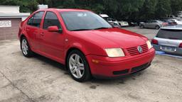 2002 VOLKSWAGEN JETTA 4C 4D SEDAN TURBO GLS