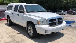 2005 DODGE DAKOTA 2WD V8 QUAD CAB 4.7L SLT