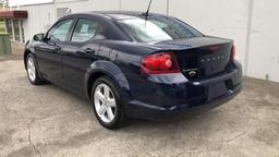 2013 DODGE AVENGER 4C 4D SEDAN SE