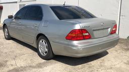 2001 LEXUS LS430 4D SEDAN