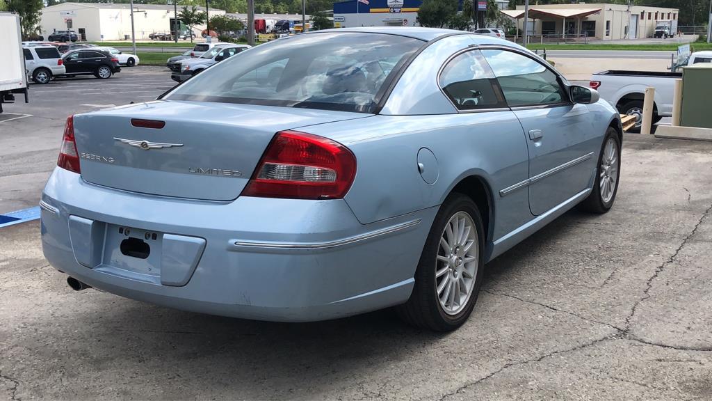 2004 CHRYSLER SEBRING V6 2D COUPE LIMITED