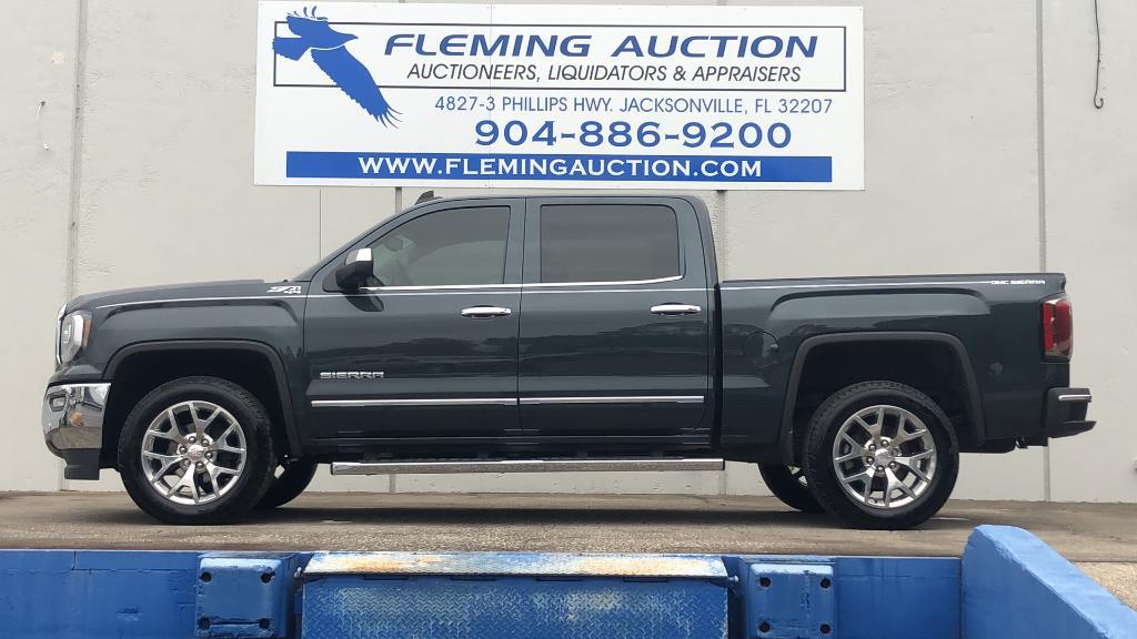 2018 GMC 1500 SIERRA 4WD V8 FFV CREW CAB 5.3L SLT Z71