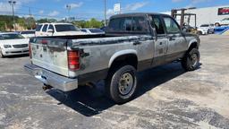 1996 DODGE DAKOTA PICKUP 4WD V8 EXT CAB 5.2L