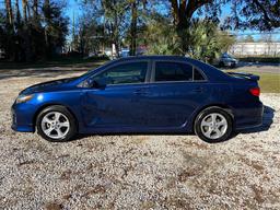 2013 TOYOTA COROLLA 4D SEDAN S