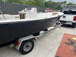 1986 17 FOOT AQUASPORT BOAT HULL