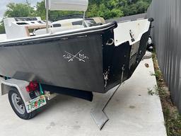 1986 17 FOOT AQUASPORT BOAT HULL