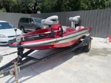 1995 ASTRO S-15B BOAT WITH TRAILER