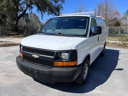 2014 CHEVROLET G2500 VAN 2WD FFV CARGO 4.8L