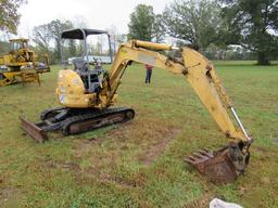 John Deere 35C ZTS Mini-Excavator, S/N: FFO35CX231449, 5,489 Hours Showing,