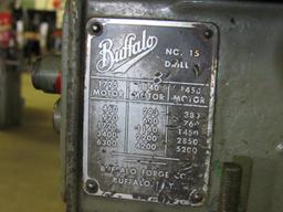 Buffalo 15 Drill Press.