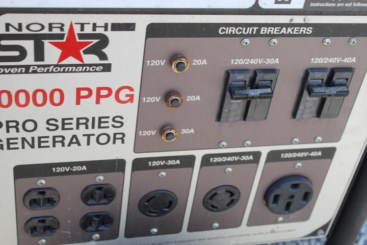 Northstar 10000 PPG Pro Series Generator (VDOT Unit #N22311)