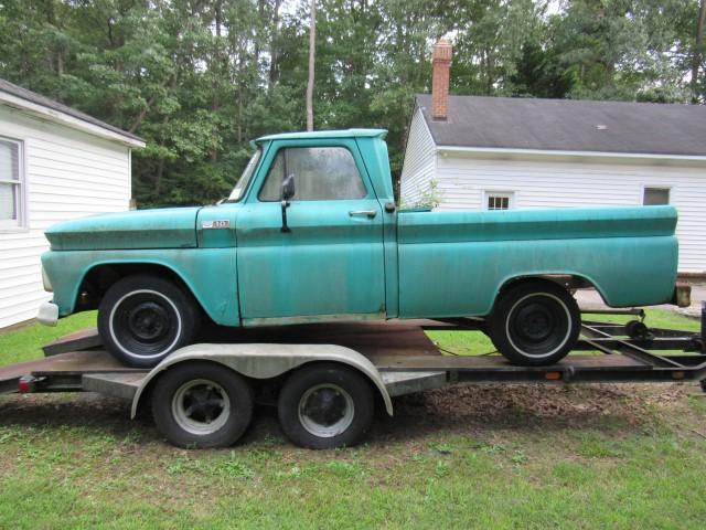 1964 Chevrolet 10 Pickup Truck (Trailer Not Included)(Unknown Op. Condition)