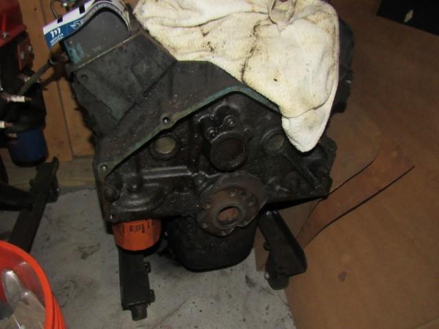 Jegster Wheeled Eng. Cart With Disassembled Eng.