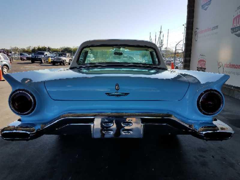 1957 Ford Thunderbird, VIN: XXXXXXXD7FH174667, 38,865 Miles Showing.