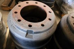 (10) Semi-Truck Brake Drums