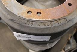 (4) Semi-Truck Brake Drums