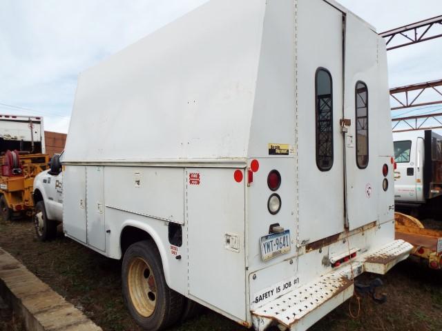 2004 Ford F550 XL Super Duty Utility Truck (Unit# T387)(Injectors & Fuel Tank Needs Repair Per Selle