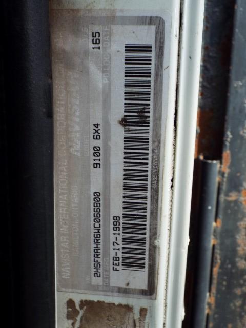 1998 International 9100 20' T/A Stake Body Truck (Missing Sides) (Unit# 10-7025)(ECM Needs Repair Pe