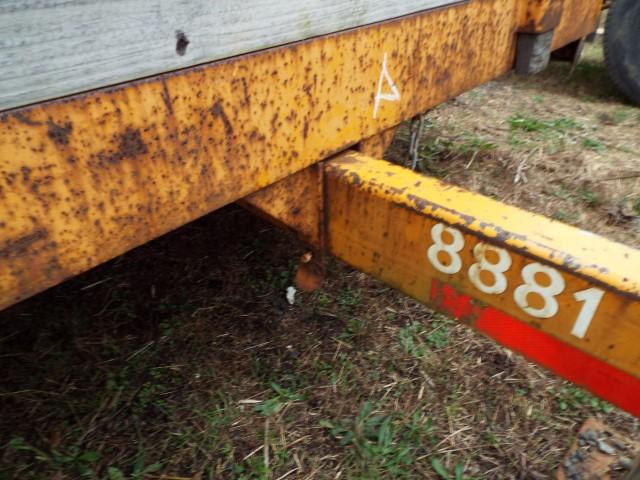 2000 PH1011FB 10' S/A Tilt Top Equipment Trailer (Unit# 98881)(Wooden Sides)