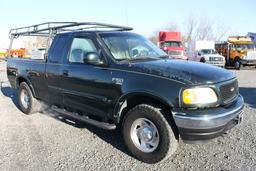 2001 Ford F150 XLT Extended Cab 4x4 Pick Up Truck