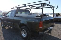 2001 Ford F150 XLT Extended Cab 4x4 Pick Up Truck