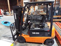 2008 Doosan Pro 5 B16x-5 3050# Cap. Warehouse Forklift