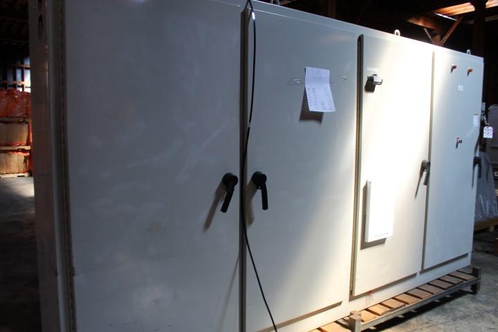 13'2" x 21" x 84" 4-Door Motor Control/Relay Cabinet w/Electrical Components (Unit #ECC2-1)