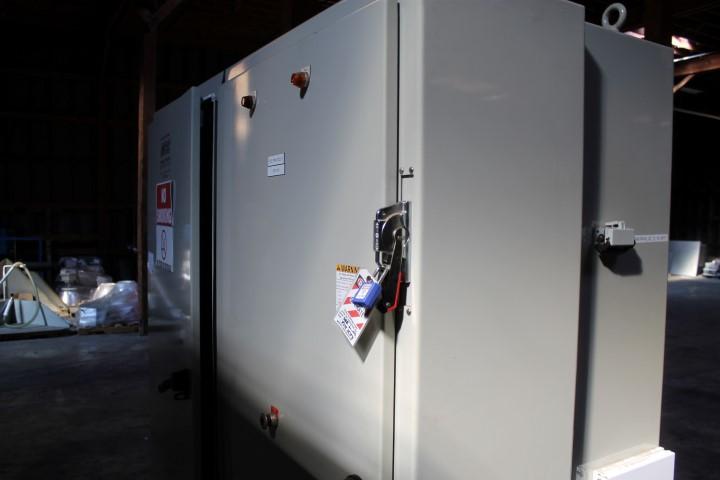 79" x 20" x 84" 2-Door Motor Control/Relay Cabinet w/Electrical Components (Unit #ECC2-2A)