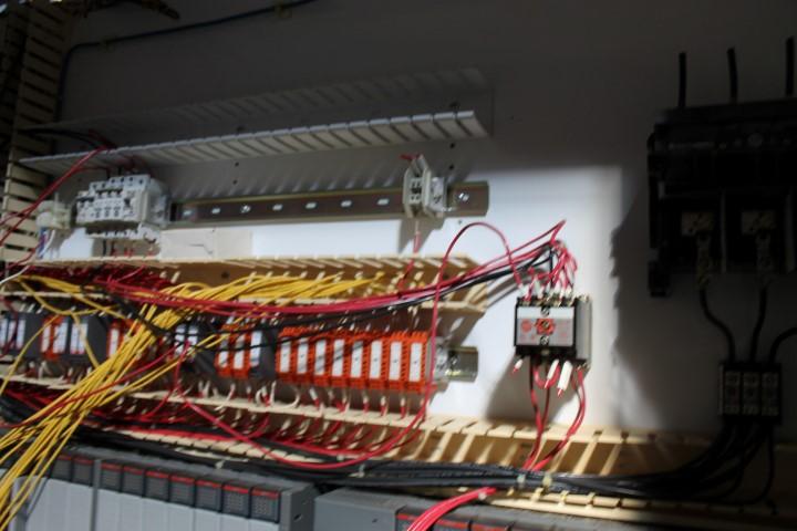 79" x 20" x 84" 2-Door Motor Control/Relay Cabinet w/Electrical Components (Unit #ECC2-2A)