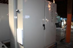 79" x 20" x 84" 2-Door Motor Control/Relay Cabinet w/Electrical Components (Unknown Components As Ca