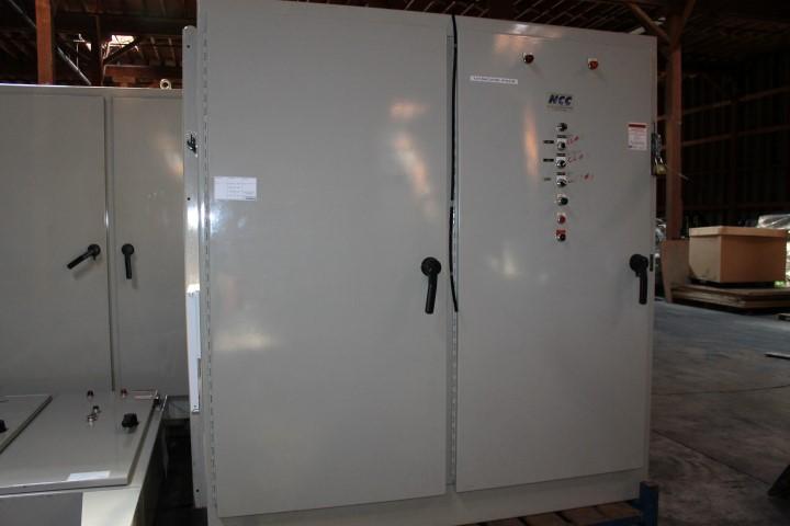 79" x 20" x 84" 2-Door Motor Control/Relay Cabinet w/Electrical Components (Unknown Components As Ca