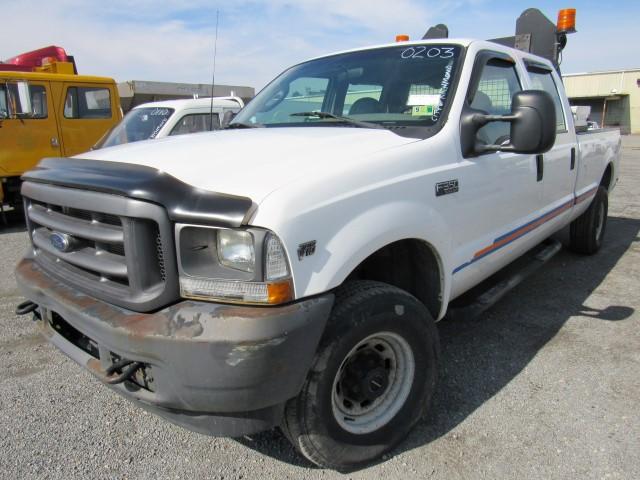 2003 Ford F350XL Super Duty 4x4 Crew Cab Pickup Truck (City of Richmond Unit #0203)