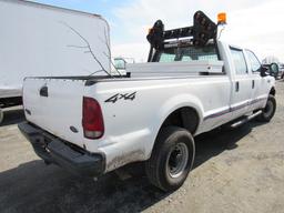 2003 Ford F350XL Super Duty 4x4 Crew Cab Pickup Truck (City of Richmond Unit #0203)