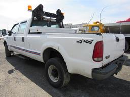 2003 Ford F350XL Super Duty 4x4 Crew Cab Pickup Truck (City of Richmond Unit #0203)