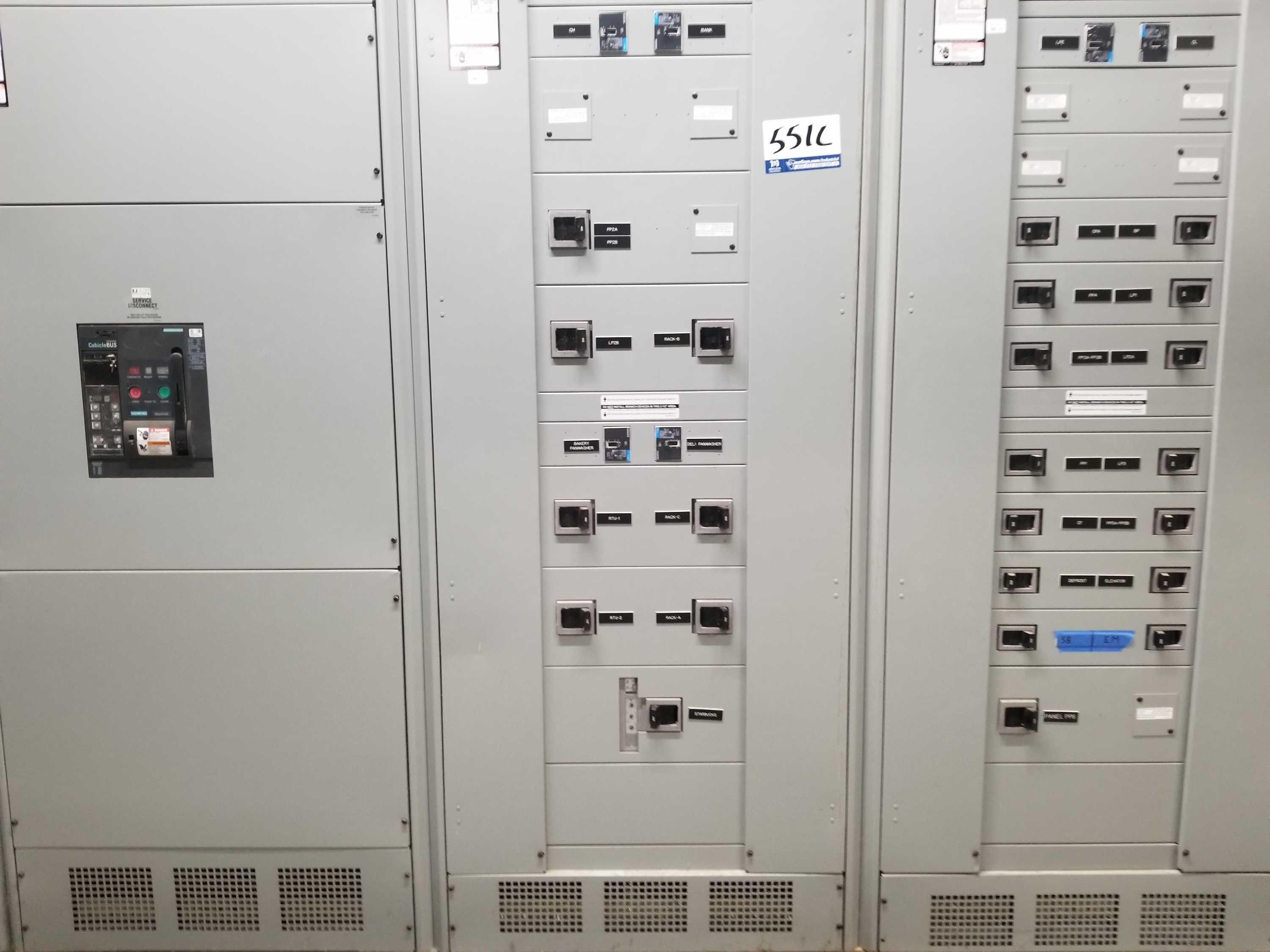 Siemens Main Circuit Breaker Panel Box