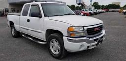 2005 GMC Sierra Extended Cab Pick Up Truck