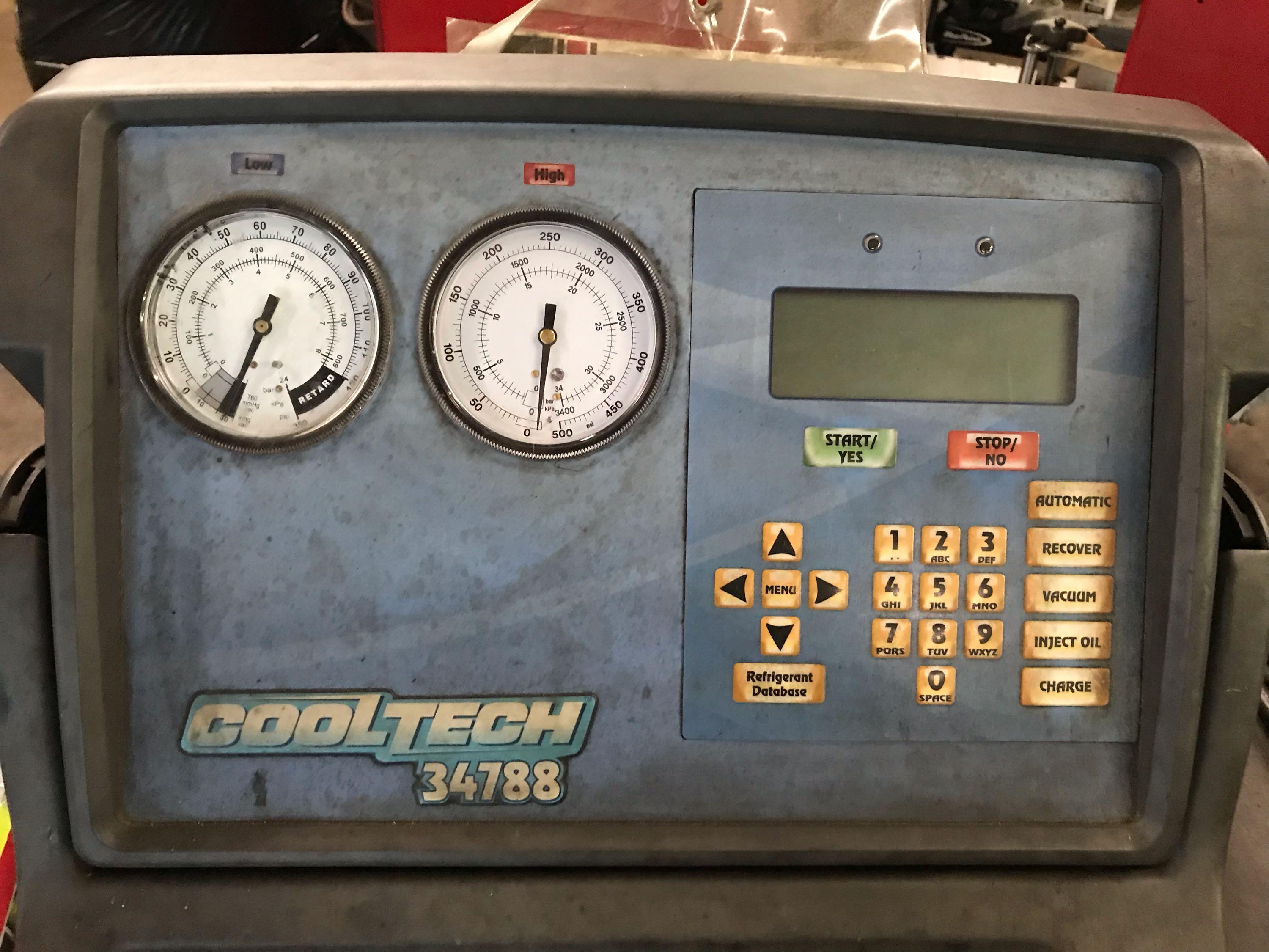 Robinair Cooltech 34788 Exchange Machine
