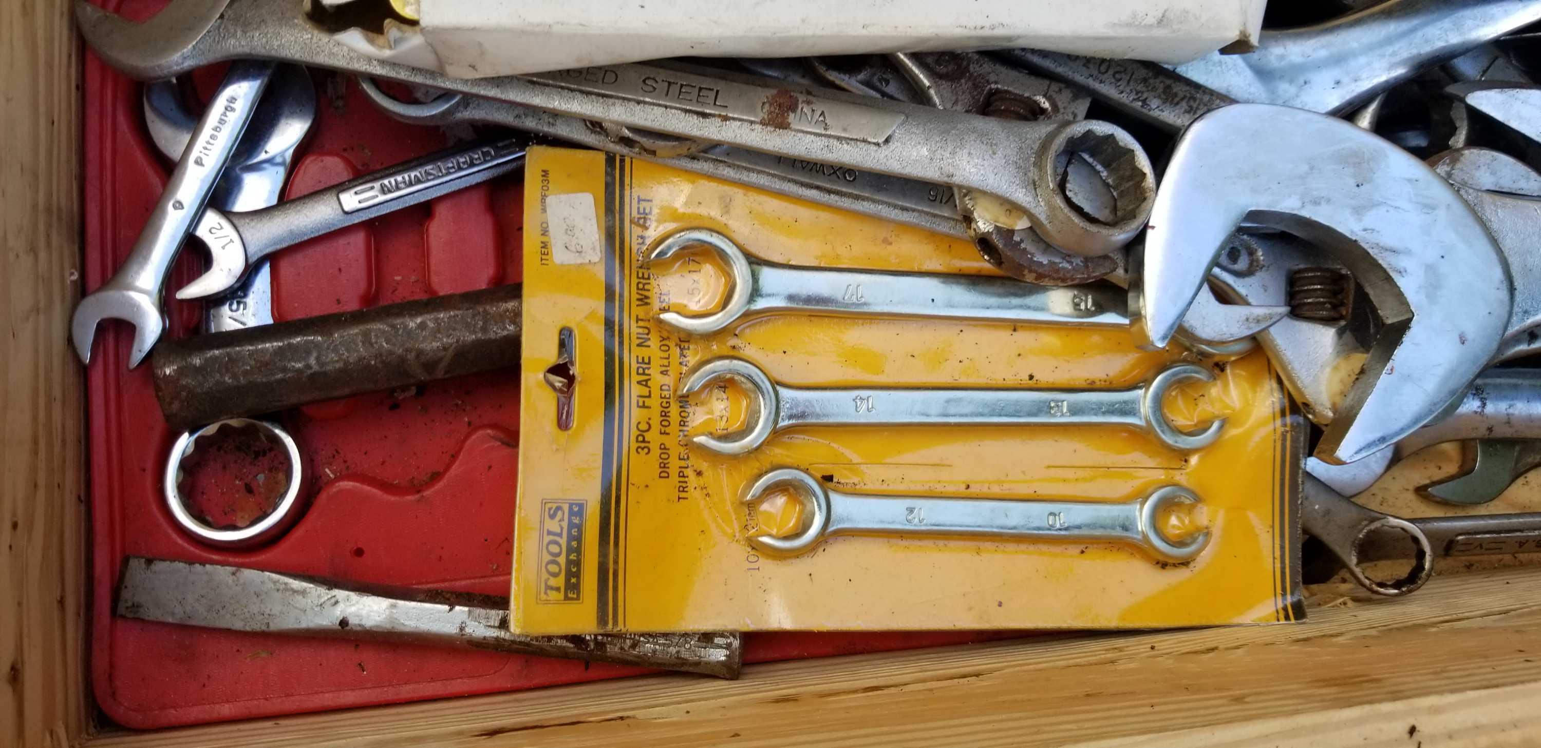 Ammunition Box with Hand Tools