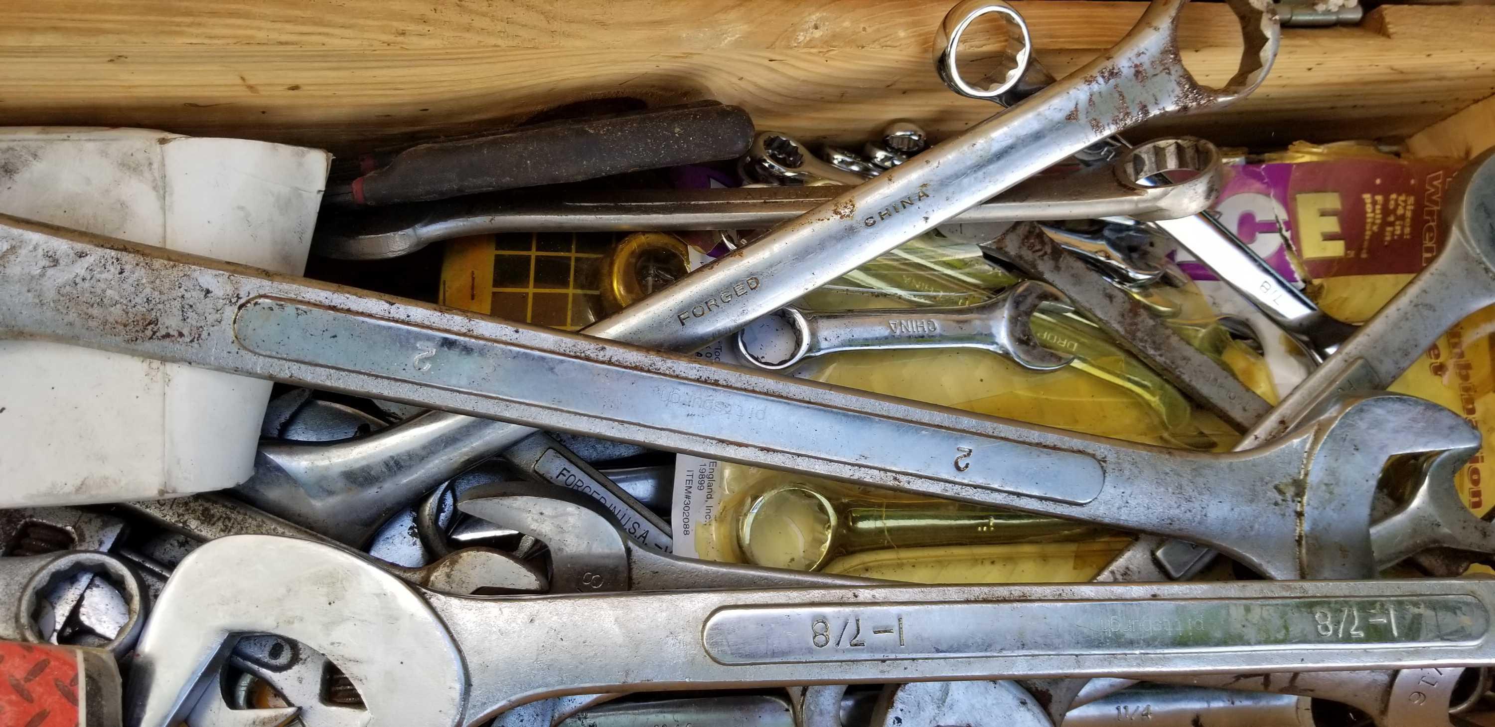 Ammunition Box with Hand Tools